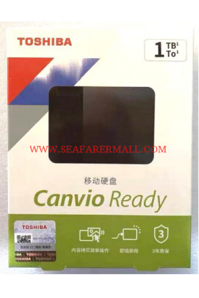 Toshiba 1TB HDD 2.5'' Portable External Hard Drive