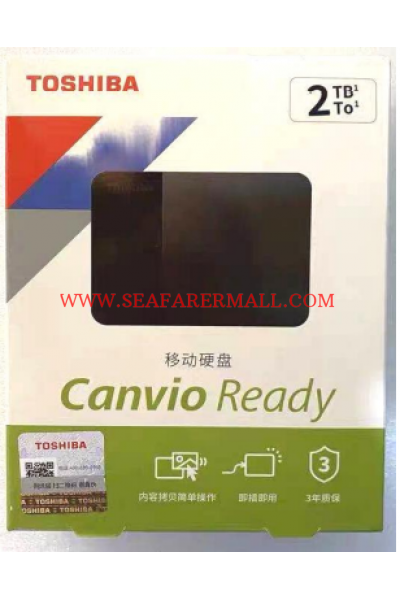 Toshiba 2TB HDD 2.5'' Portable External Hard Drive