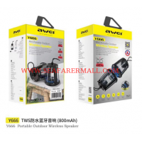 AWEI Y666 5W TWS Portable Outdoor Oil Lamp Type Bluetooth Speaker