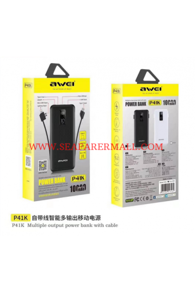 AWEI P41K POWER BANK 10000MAH