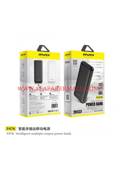 AWEI P47K POWER BANK 20000MAH