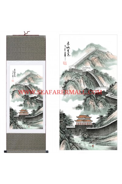 Chinese Traditional Painting-The Great Wall