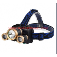 Three-head Focus Long Distance Induction LED Headlight