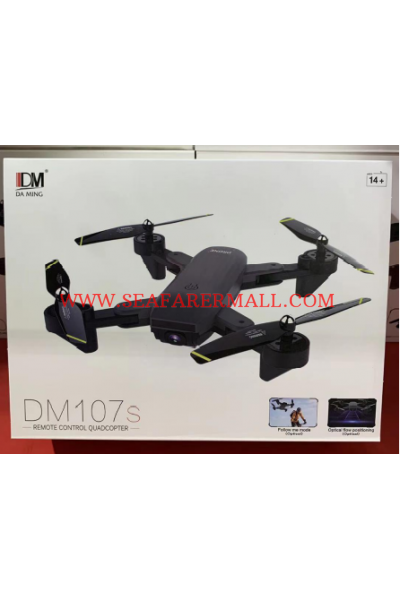Drone DM107s Quadcopter Mini Foldable Optical Flow Dual Camera Rc Remote Control Helicopter Toy
