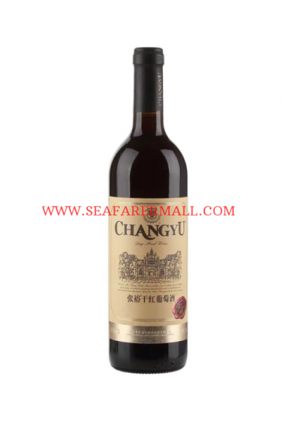 CHANGYU DRY RED WINE 750ML/12%VOL