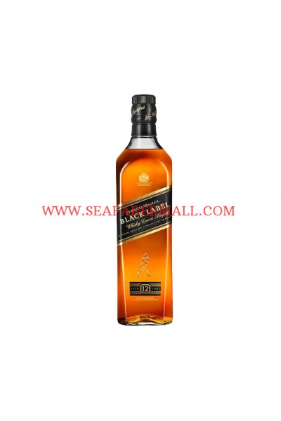 JOHNNIE WALKER BLACK LABEL  WHISKY 700ML/40%VOL