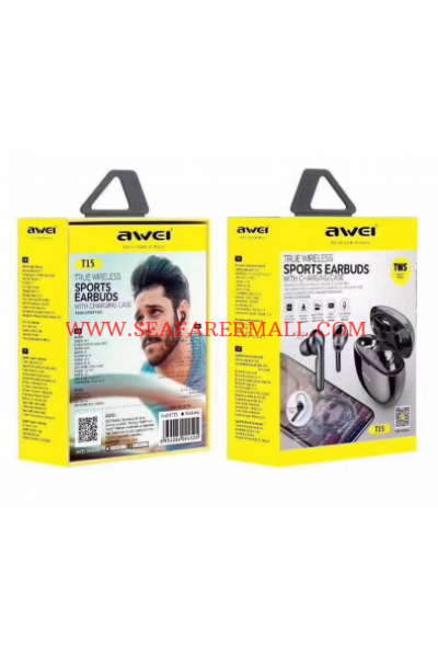 AWEI T15 TWS Ture Wireless Earbuds