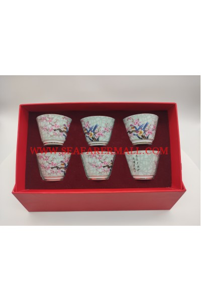 Chinese Porcelain -CP099-SIZE:15*20CM-1BOX/6CUPS