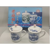 Chinese Porcelain-CP135-SIZE:12*8CM-1PAIR