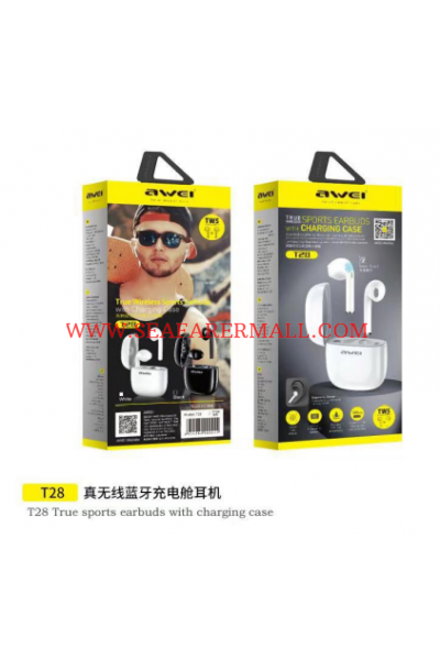 Awei T28 TWS Bluetooth Earphone 