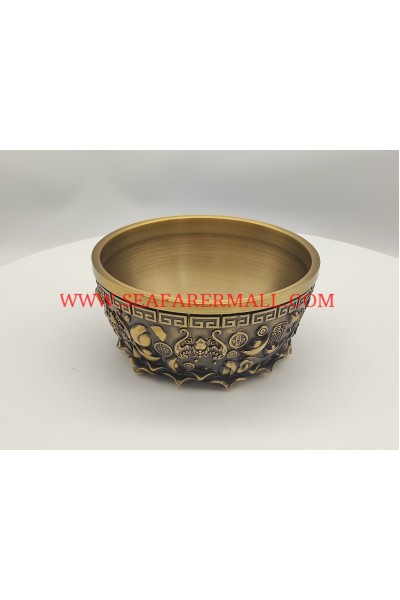 Chinese Porcelain-CP228-COPPER BOWL  SIZE:5*15CM